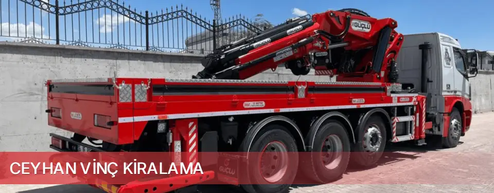 Ceyhan İlçemi Vinç Kiralama